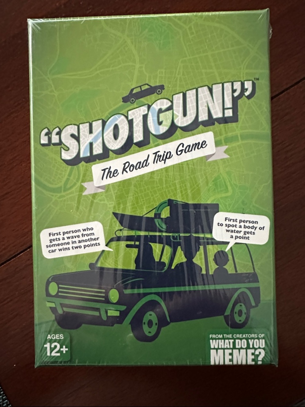 Shotgun! The Road Trip Game - Green